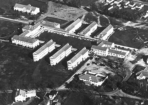 Sacramento County Hospital 1930s aerial