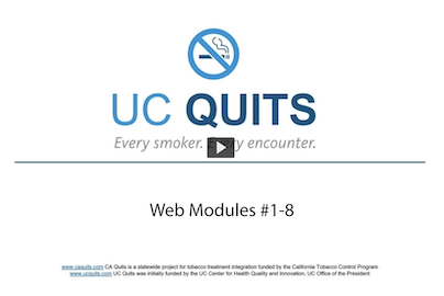 An image of the first slide of the web module.