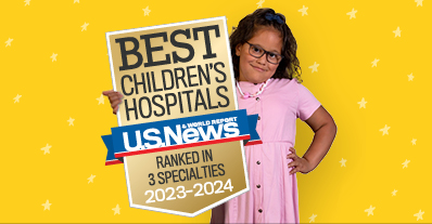 Best Children’s Hospitals award