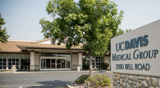 Exterior of UC Davis Health clinic in Auburn, California
